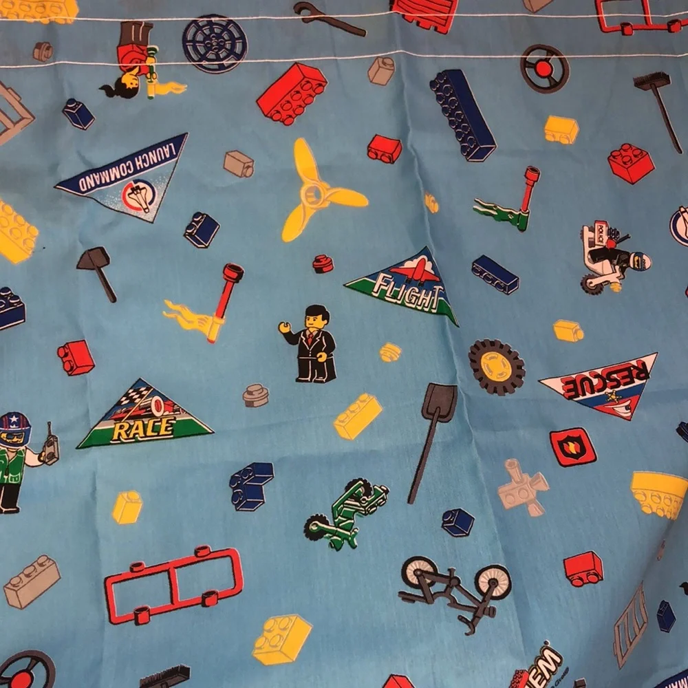 LEGO Curtains Vintage 90s LEGO System Curtain Panel Set Rare New Lego Curtains